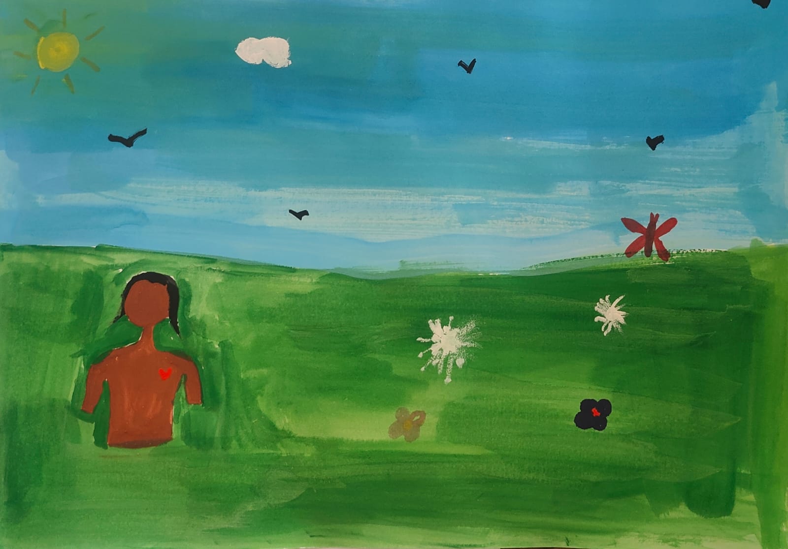 in the midst of nature