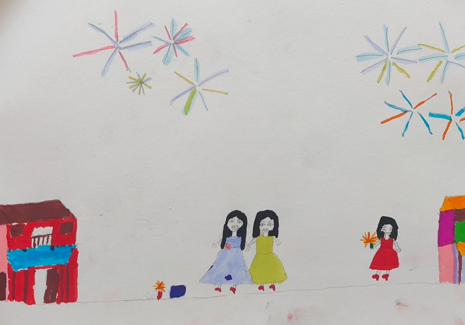 tihar  and my friends