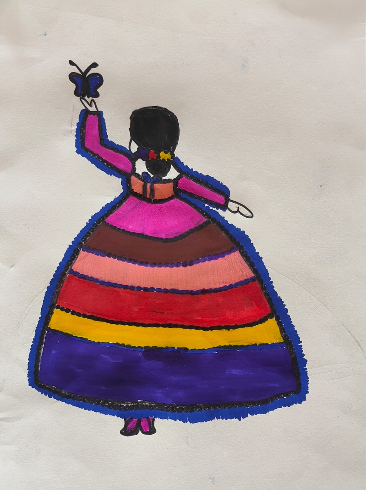 catching the butterfly